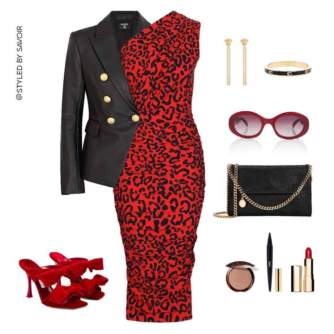 There’s always something about red,don’t you think ?! ❤