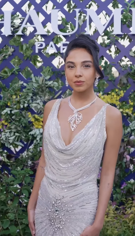 Beautifully crafted lejardindechaumet × Egyptian actress salmaabudeif looking ravishing!