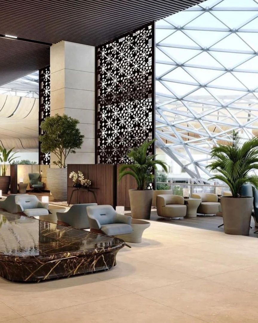 The world’s first Louis Vuitton lounge is now open at Qatar’s Hamed International Airport! Definitely a perfect destination to relax at while traveling 👌