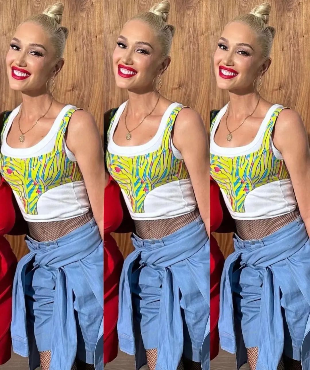 When Gwen Stefani steps into an @mrskeepa ensemble, the world stops and stares in awe!