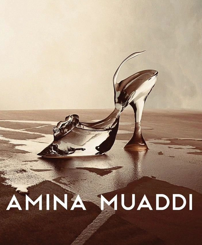 Amina Muaddi, a Jordanian Romanian shoe designer has debuted her newest line,