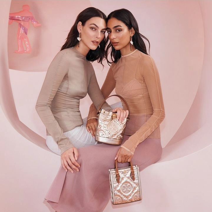 Italian model Vittoria Ceretti and British Moroccan model Nora Attal are the main stars