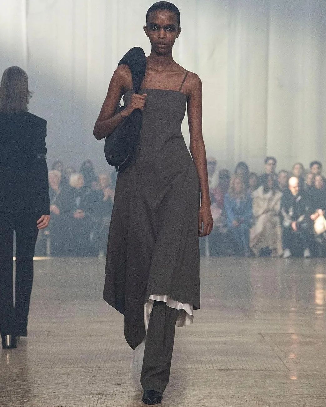 A sleek and sophisticated winter look