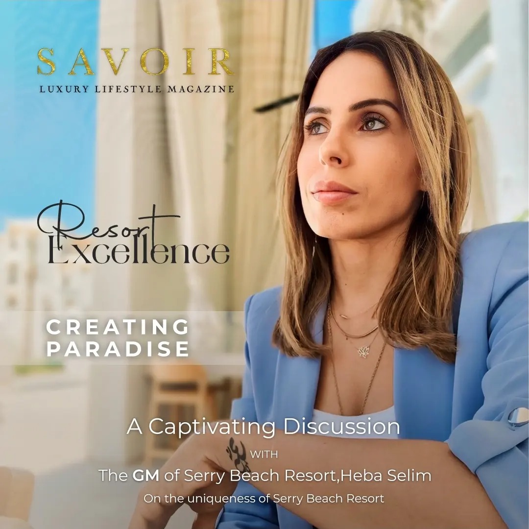 During our exclusive interview with Heba Selim, the General Manager of Serry Beach Resort in Hurghada, we gained insights into the remarkable uniqueness of this exquisite destination.Heba described Serry Beach Resort as a haven of tranquility and luxury, offering an unparalleled experience to its guests. What sets Serry Beach Resort apart is not only its breathtaking location, with pristine sandy beaches and crystal-clear waters, its commitment to sustainability and eco-friendly practices, but also its commitment to providing personalized and exceptional service. Heba emphasizes that every detail is meticulously taken care of to ensure an unforgettable stay. From the exquisitely designed rooms to the world-class culinary offerings and the diverse range of activities and amenities, Serry Beach Resort truly offers a one-of-a-kind experience. This interview with Heba Selim highlighted the dedication and passion behind the resort’s success.