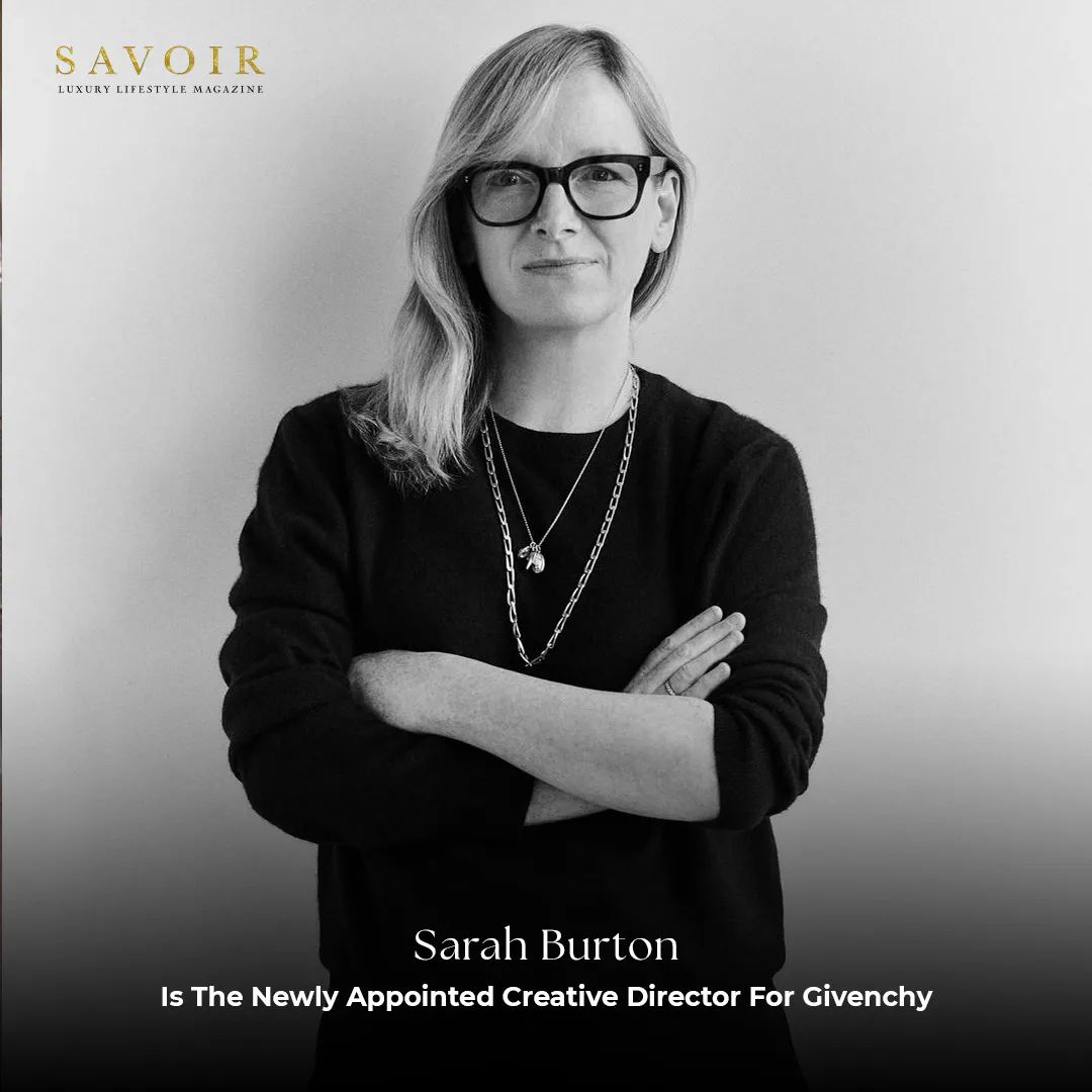 Givenchy has officially appointed Sarah Burton as their new Creative Director.