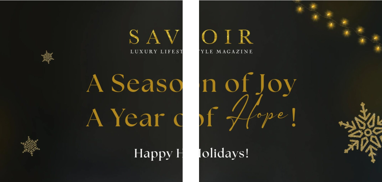 Wishing you joy, warmth, and unforgettable moments this festive season! 