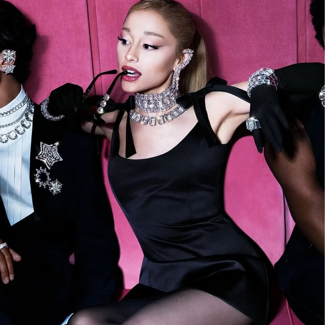 Ariana Grande dazzles as the face of Swarovski, showcasing the brilliance of Millenia Jewelry – the ultimate touch for your festive season.