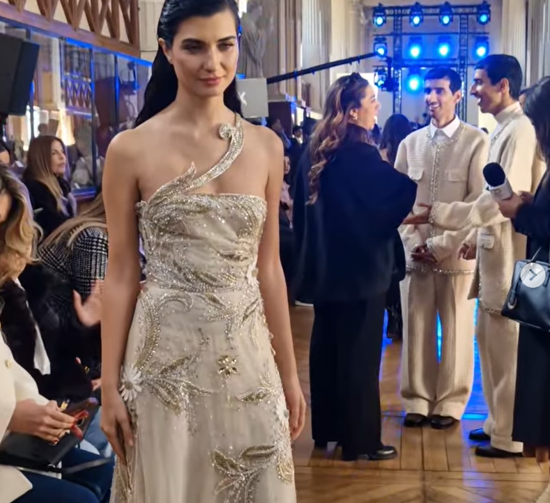 Tuba captivating in Paris for Georges Hobeika’s Spring Couture 2025.