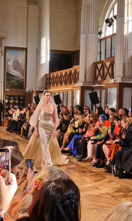 A breathtaking finale at Georges Hobeika’s Spring Couture 2025 show in Paris.