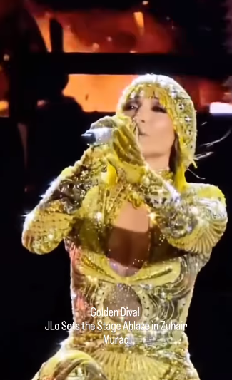 @jlo sets the stage ablaze in @zuhairmuradprivate at her Abu Dhabi concert.