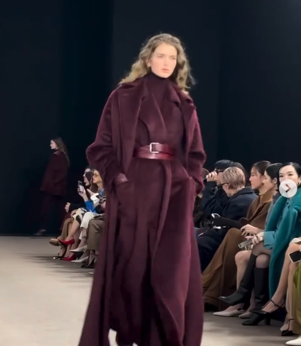 Max Mara served effortless elegance in Milan! Monochrome magic took over the runway.