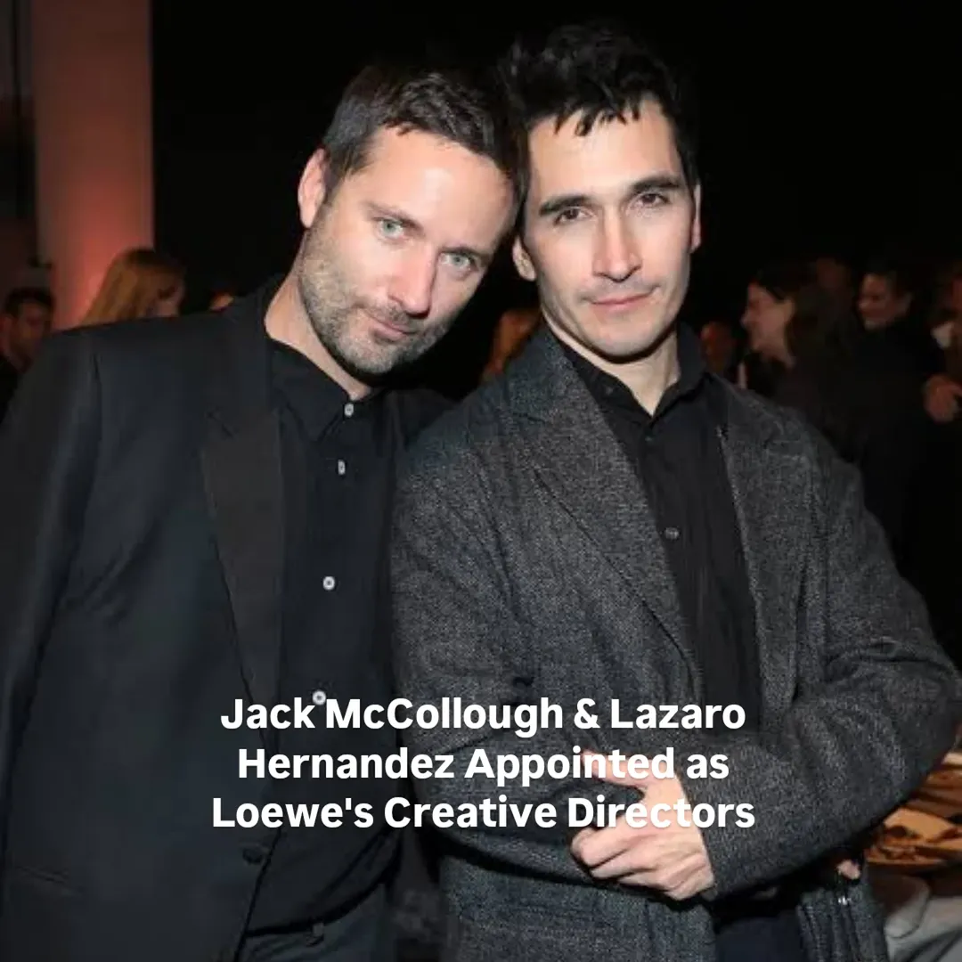 Jack McCollough and Lazaro Hernandez, the visionary duo behind Proenza Schouler.