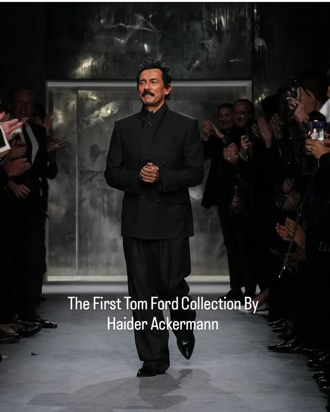 Tom Ford FW25 is a masterclass in bold sophistication—sleek silhouettes.