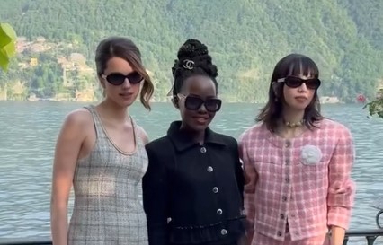 Chanel Cruise Collection took over the dreamy shores of Lake Como.