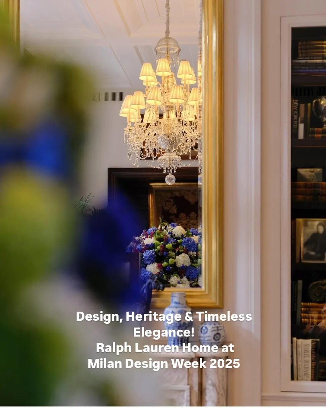 Timeless Elegance, Ralph Lauren Home at Milan Design Week 2025.