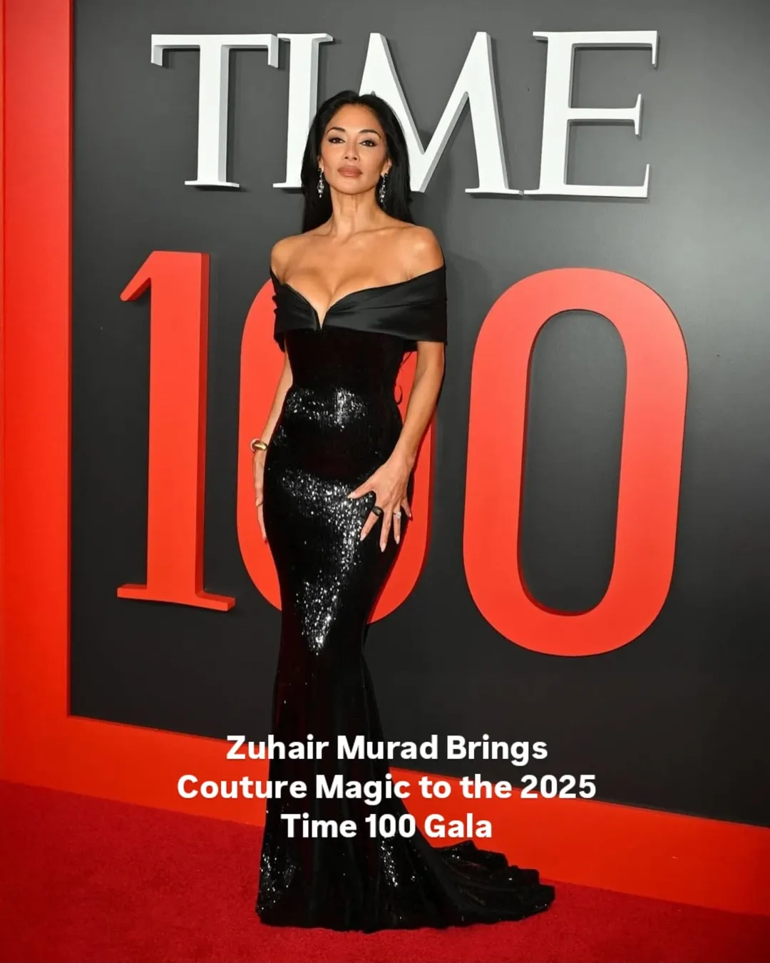 Zuhair Murad Steals the Spotlight at the 2025 Time 100 Gala.