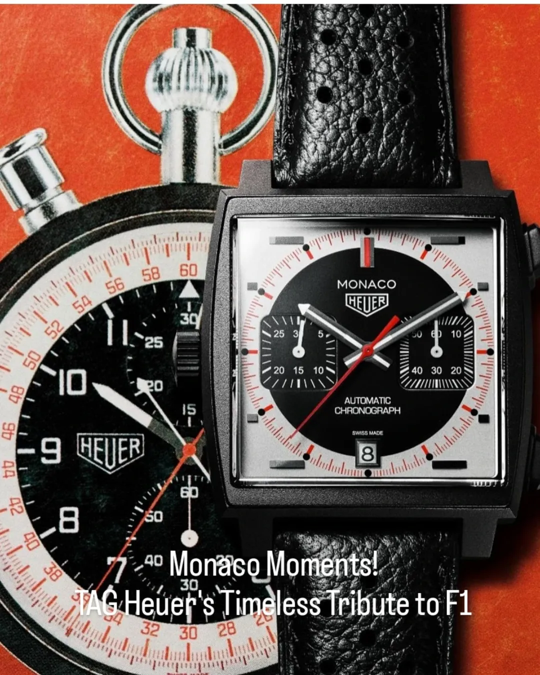 Racing ahead in precision and style.