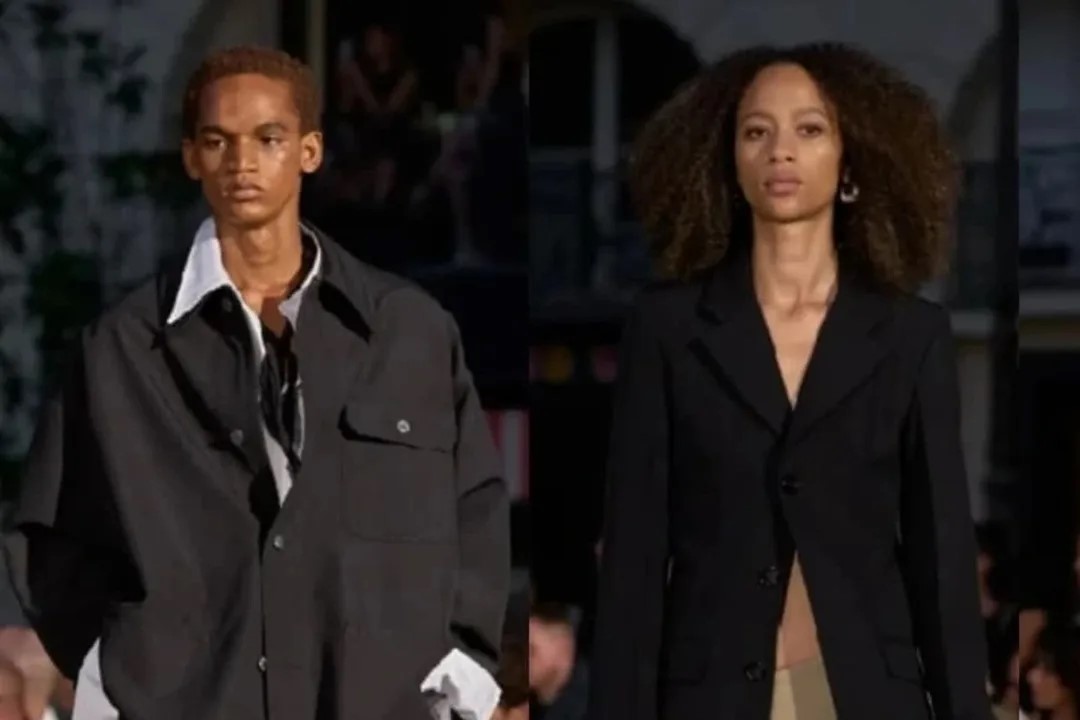 Ami Paris took over the streets of Paris yesterday with a star-studded SS26 show that redefined effortless cool.