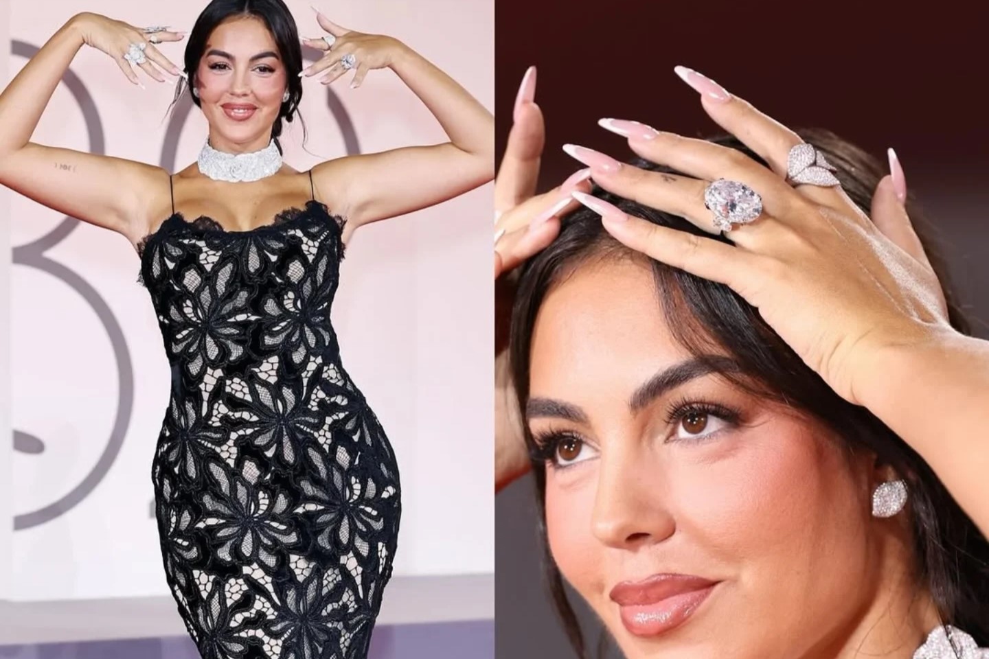 Georgina Rodríguez lit up the Venice Film Festival red carpet.