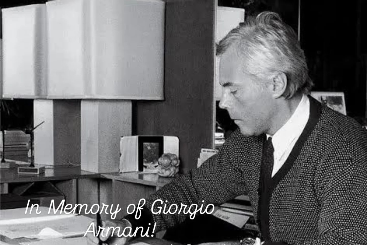 From Milan to the world, his designs spoke the language of elegance.