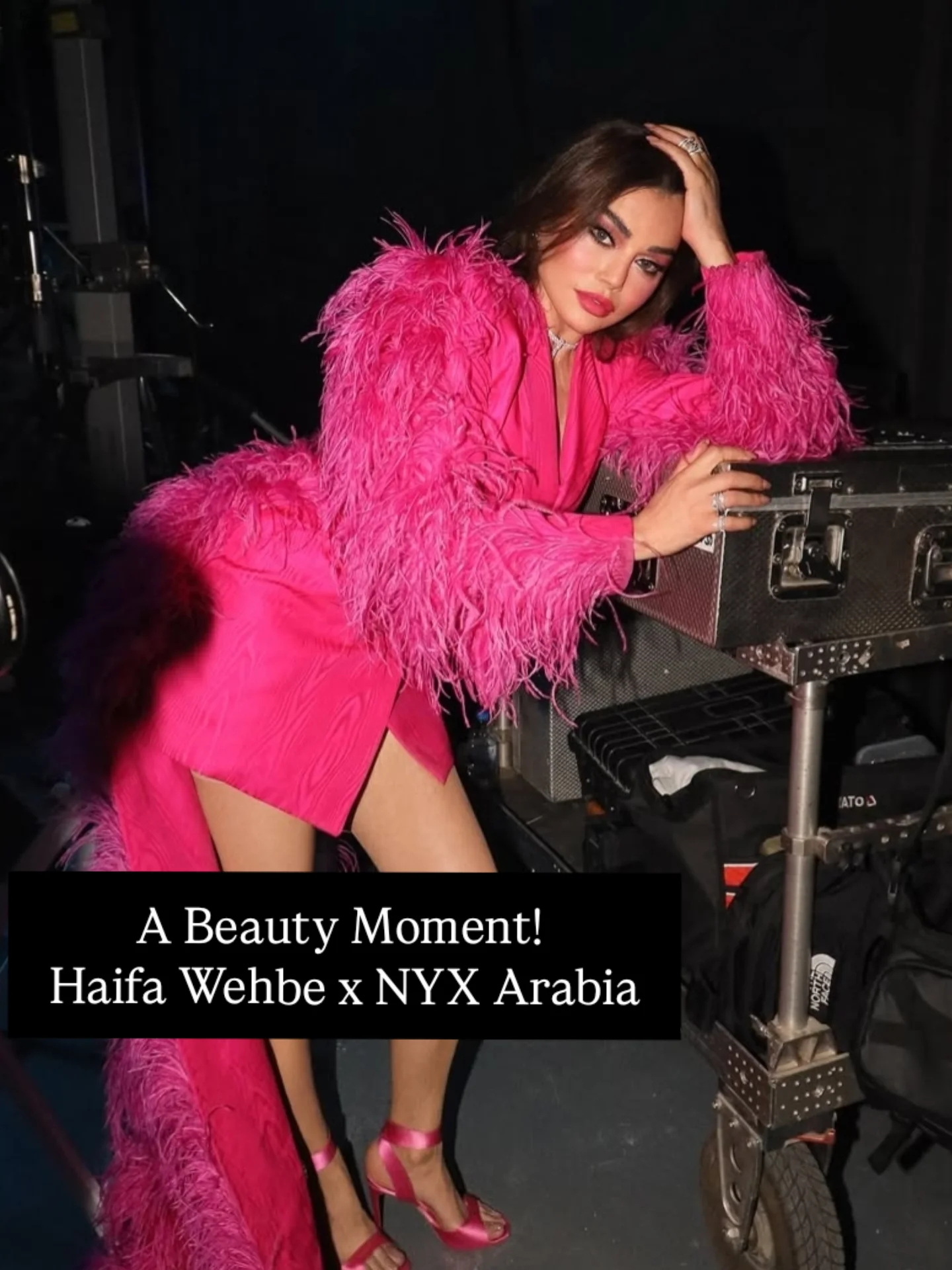 When Haifa Wehbe teams up with NYX Arabia… it’s nothing short of iconic. 