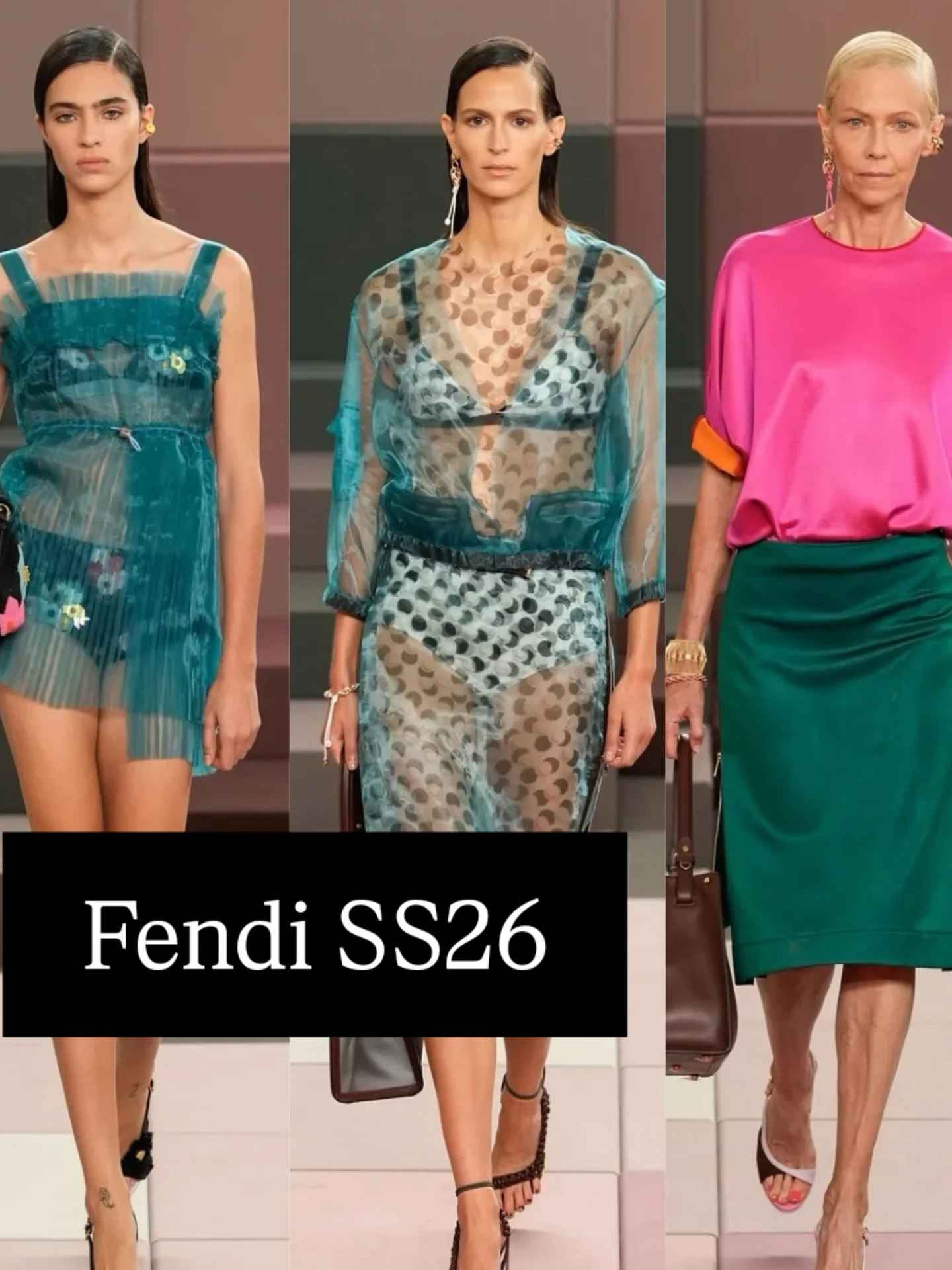 Colors that pop, bags that speak.