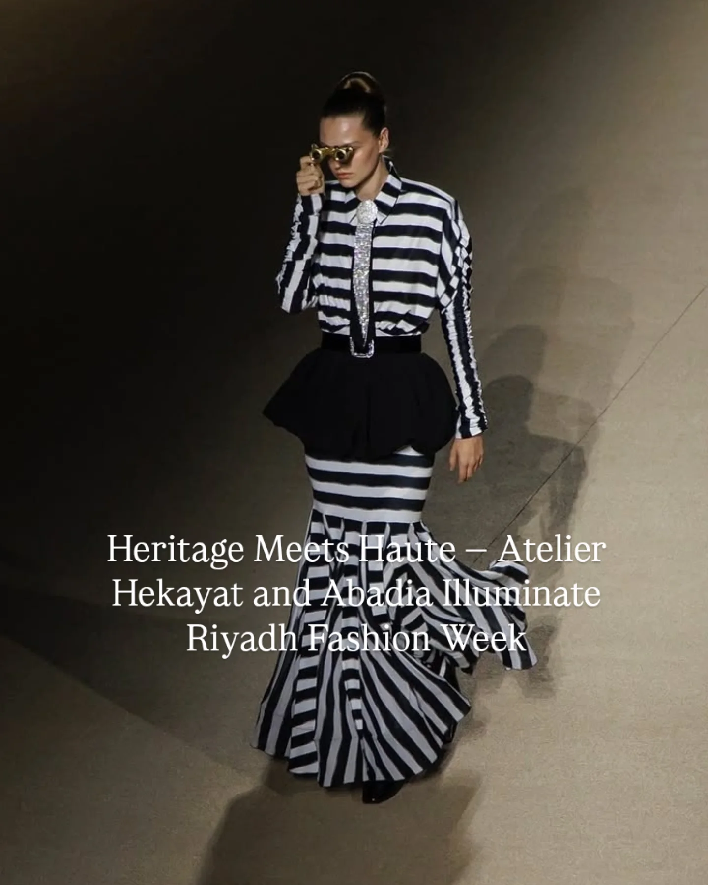Riyadh Fashion Week 2025: A Celebration of Saudi Creativity.