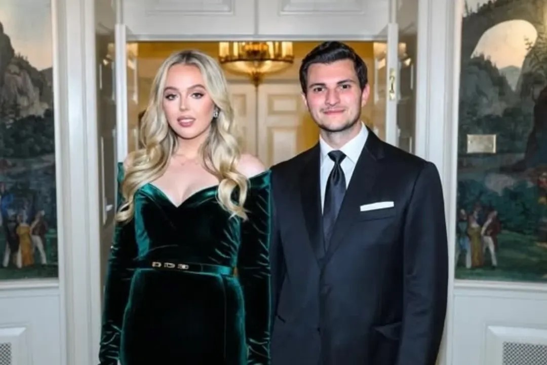 Tiffany Trump continues to show an affinity for the refined elegance of Lebanese designer Saiid Kobeisy.