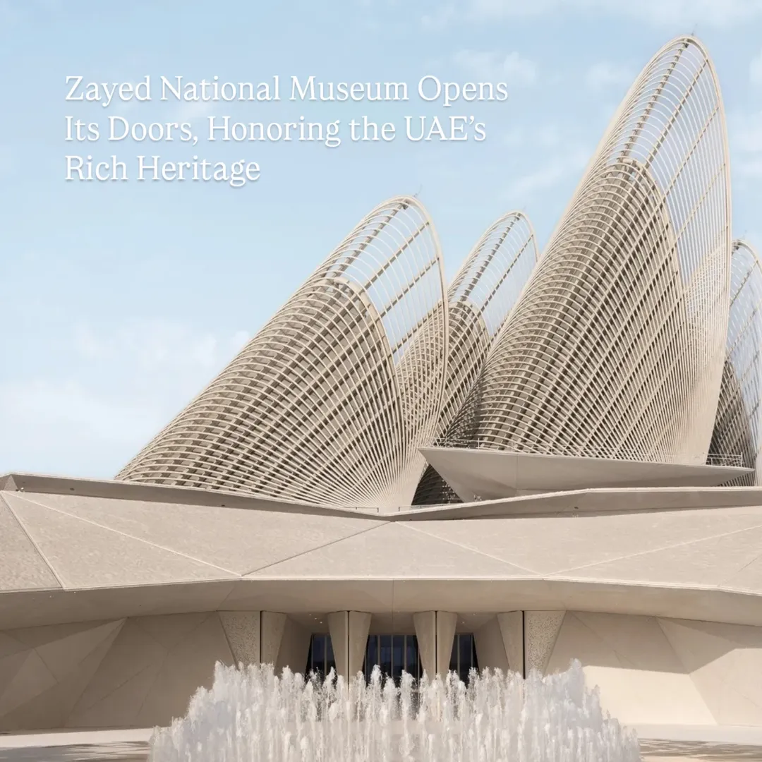 The Zayed National Museum has officially opened its doors in Abu Dhabi.