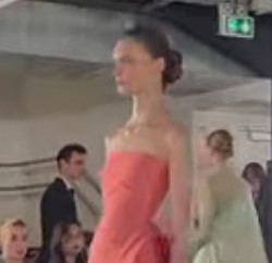 Sitting in the heart of Paris, watching dreams unfold on the runway.