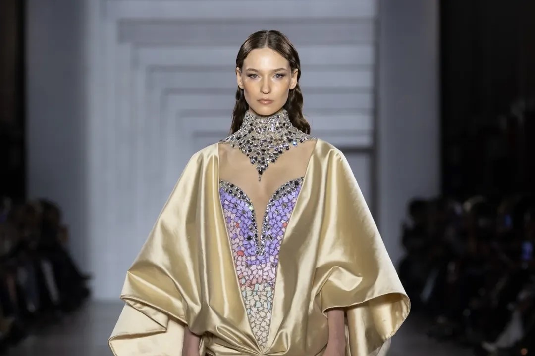 Light as architecture, couture as its language.Tony Ward’s Spring/Summer 2026 collection explores transformation through precision.