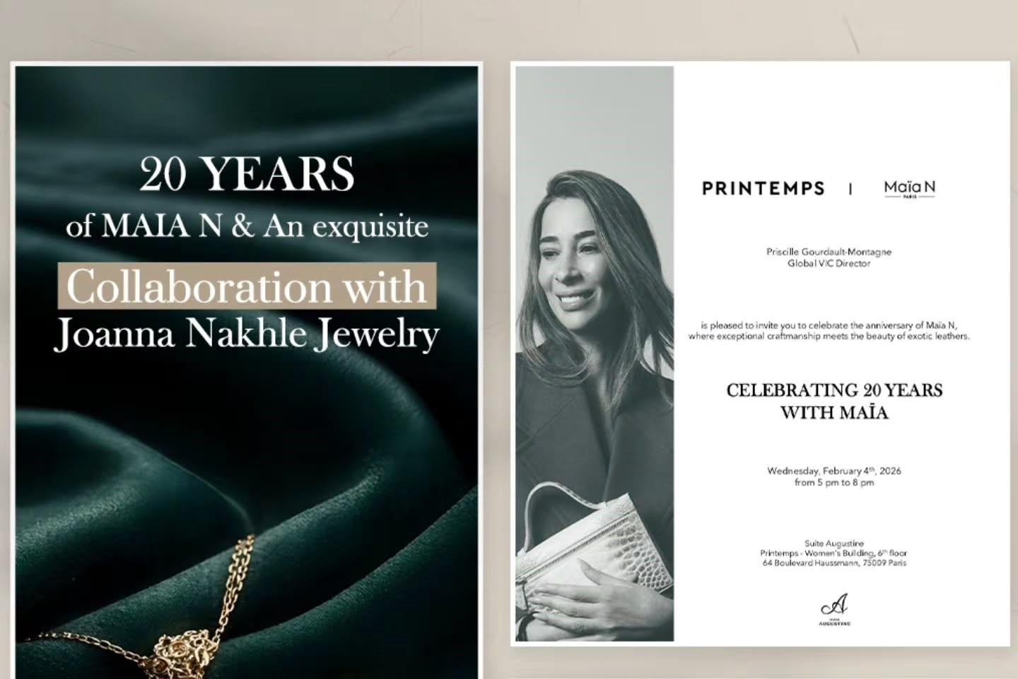 20 Years of Maïa N in ParisThis weekend, the Maison marked two decades of sartorial excellence and refined craftsmanship on the world’s most stylish stage.