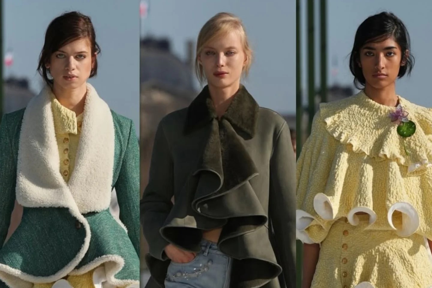 Yesterday in Paris, Dior unveiled a collection that felt both reverent and radically refreshed. Under the creative direction of Jonathan Anderson, the House stepped into a new chapter—one where heritage meets sharp intellectualism, and femininity is redefined through a contemporary, almost subversive lens.