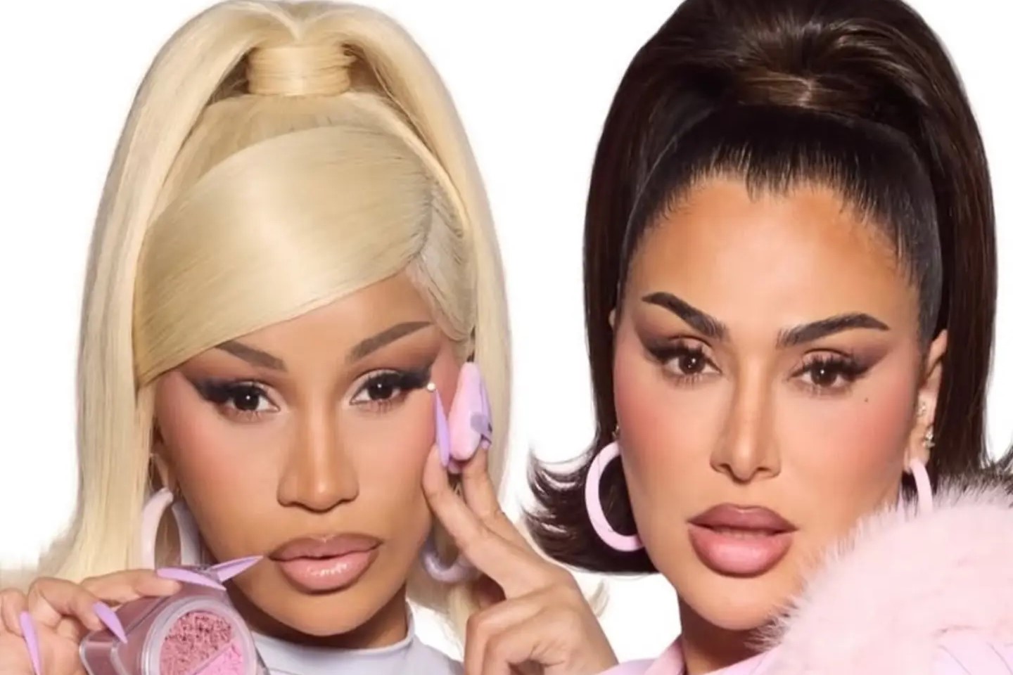 Two beauty powerhouses, one unapologetically glamorous collaboration.